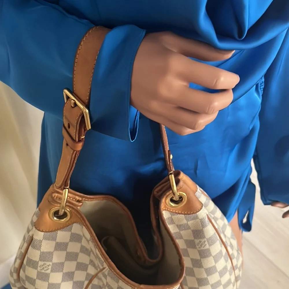 💎✨BEAUTIFUL✨💎 Louis Vuitton Galleria PM Damier Azur - Picture 4 of 16